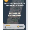 Apostila Auxiliar de Enfermagem Prefeitura de Emilianópolis SP 2023