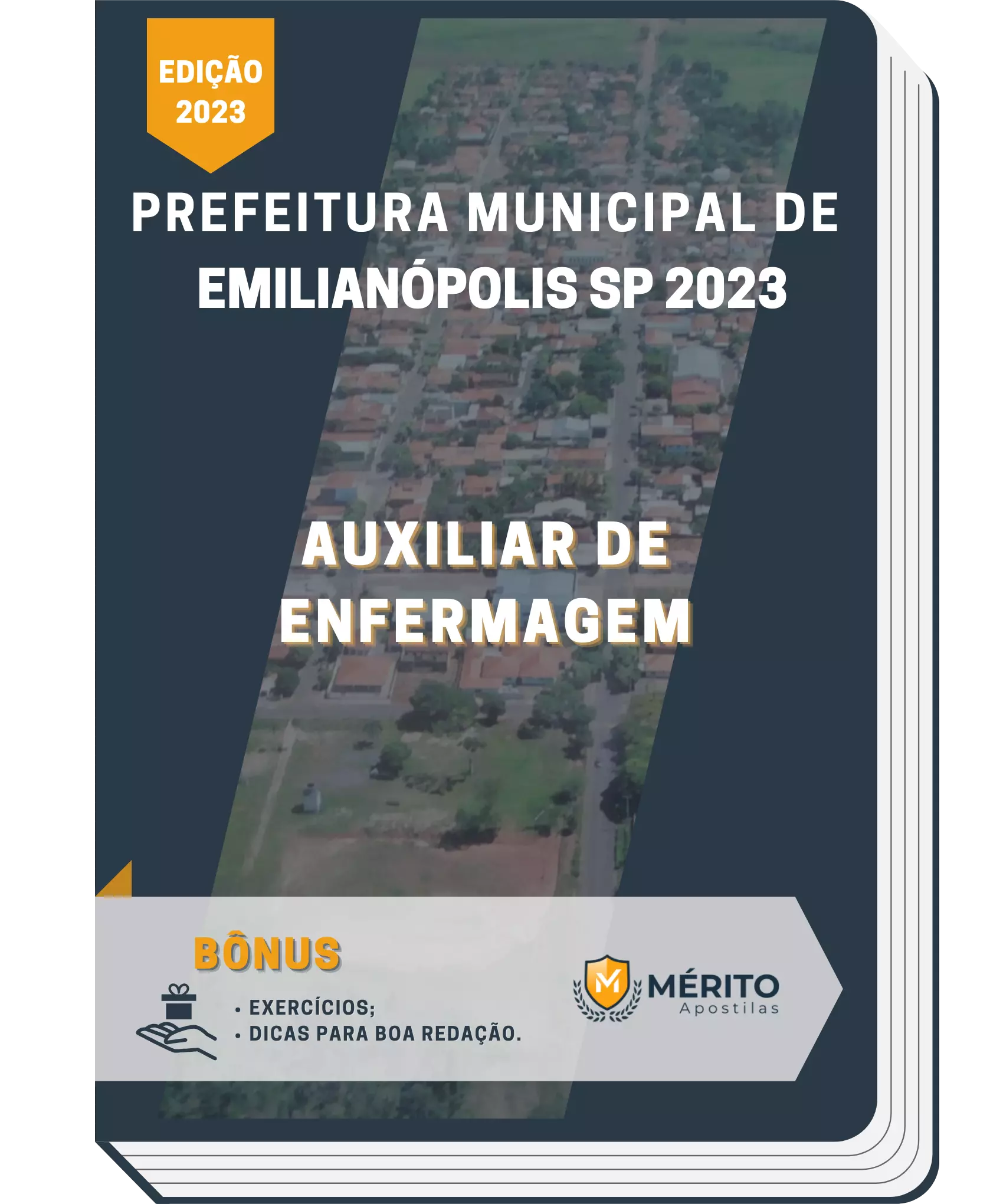 Apostila Auxiliar de Enfermagem Prefeitura de Emilianópolis SP 2023