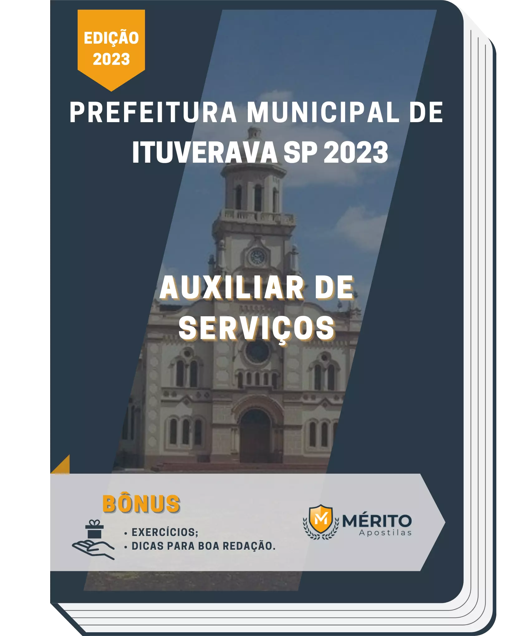 Apostila Auxiliar de Serviços Prefeitura de Ituverava SP 2023