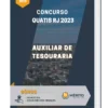 Apostila Auxiliar de Tesouraria Concurso Quatis RJ 2023
