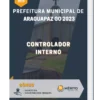Apostila Controlador Interno Prefeitura de Araguapaz GO 2023