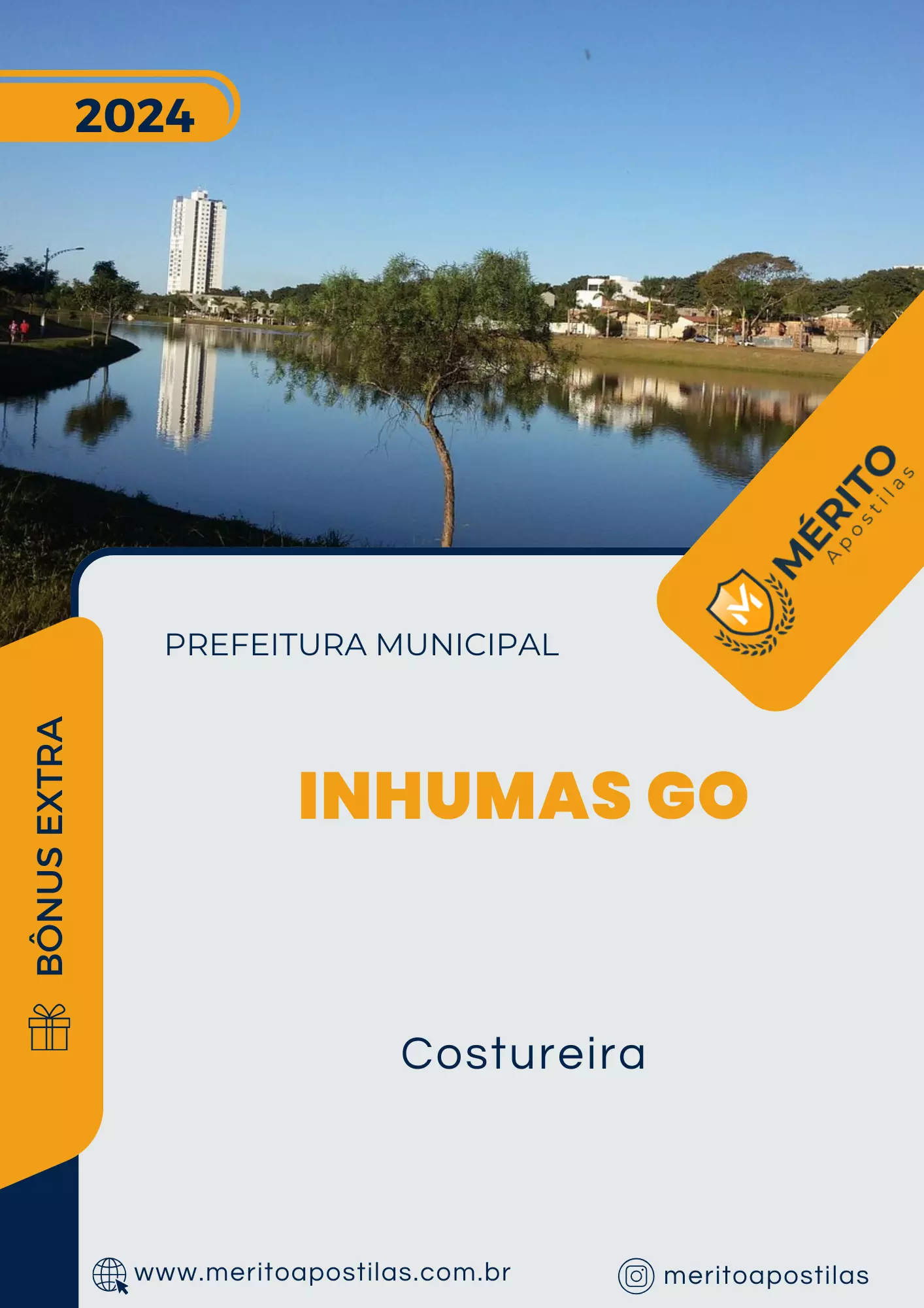 Apostila Costureira Prefeitura de Inhumas GO 2024