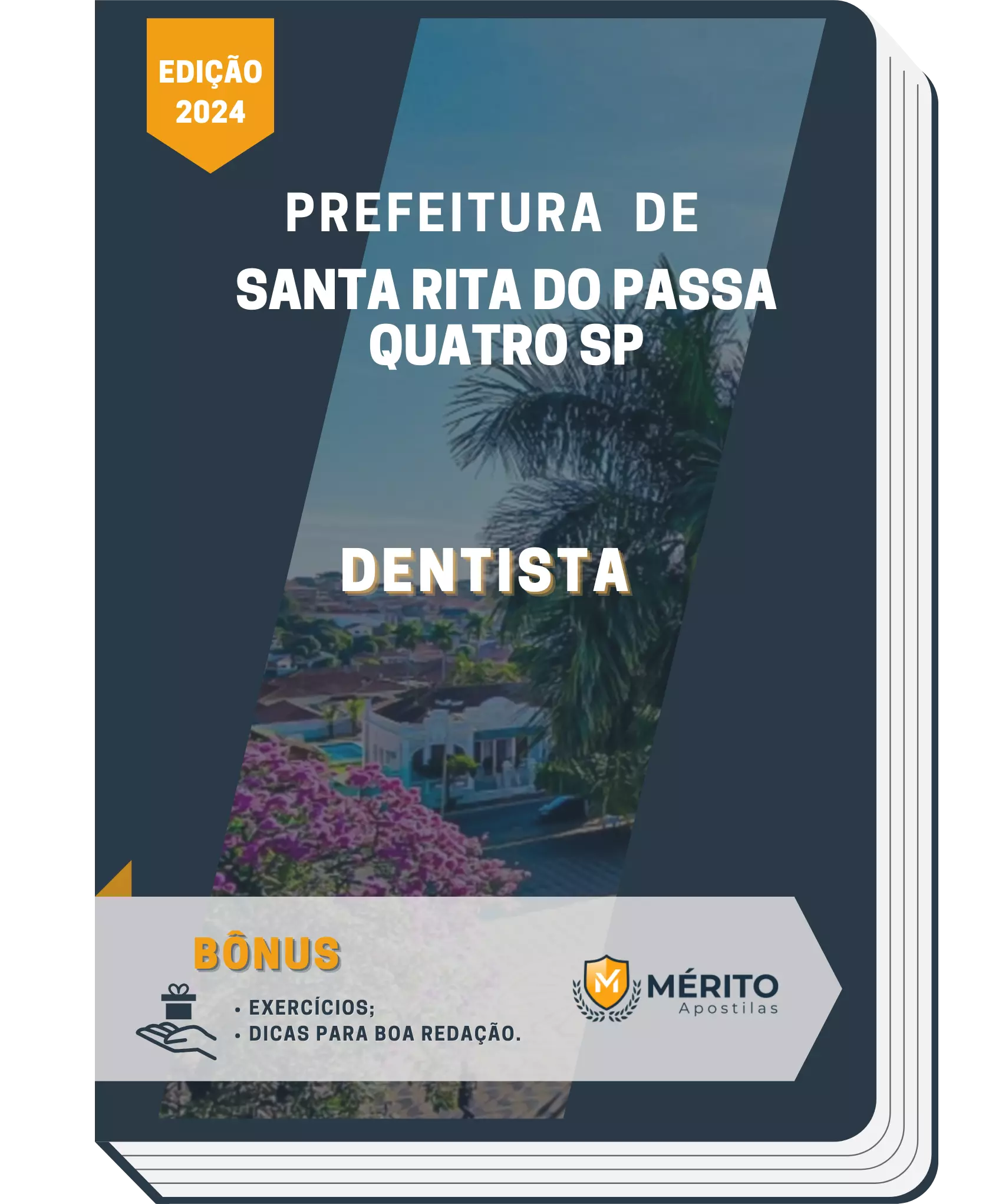 Apostila Dentista Prefeitura de Santa Rita do Passa Quatro SP 2024