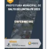 Apostila Enfermeiro Prefeitura de Salto do Lontra PR 2023