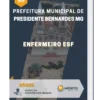 Apostila Enfermeiro ESF Prefeitura de Presidente Bernardes MG 2023