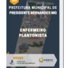 Apostila Enfermeiro Plantonista Prefeitura de Presidente Bernardes MG 2023