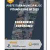 Apostila Engenheiro Agrônomo Prefeitura de Pitangueiras SP 2023