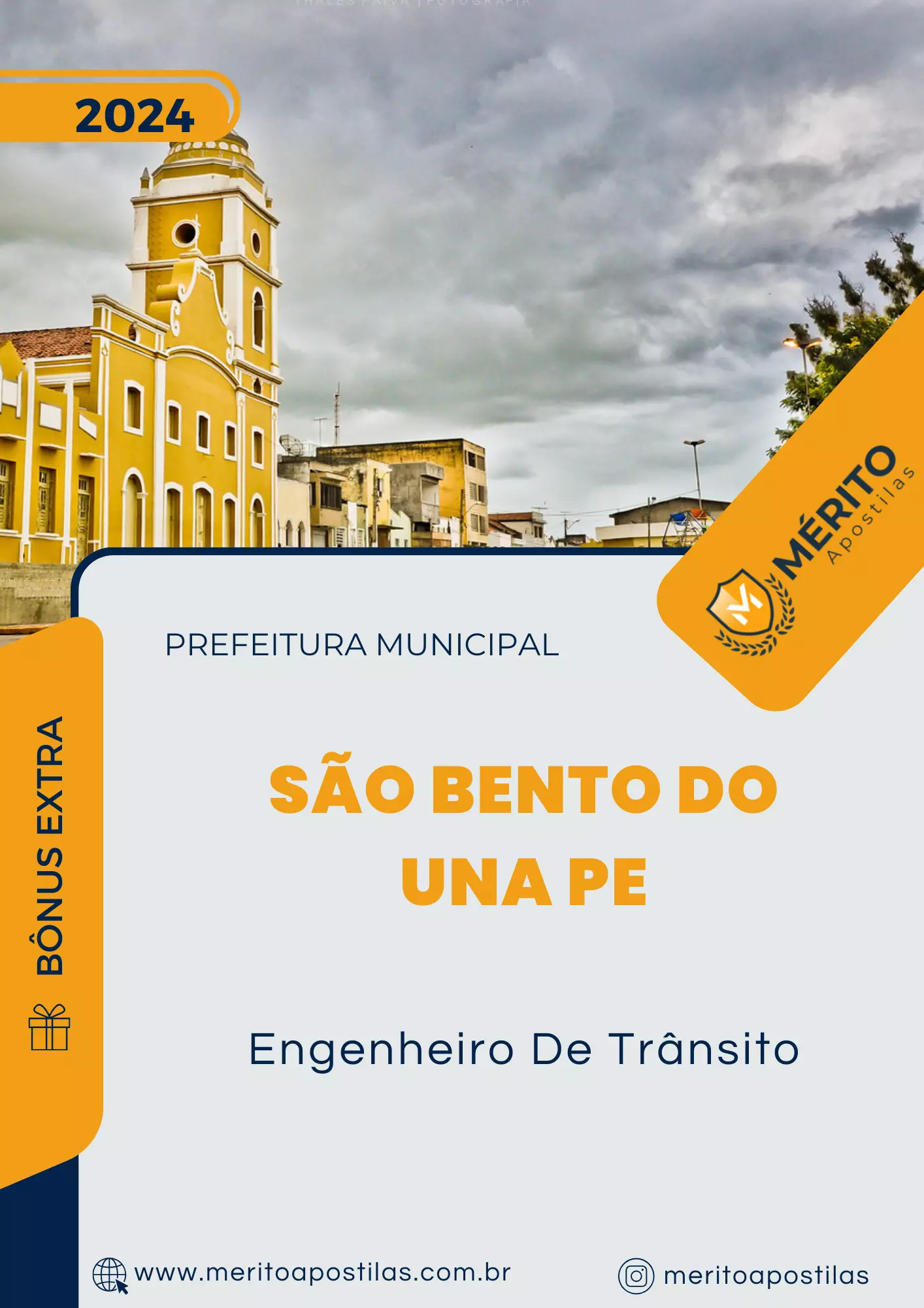 Apostila Engenheiro De Trânsito Prefeitura de São Bento do Una PE 2024