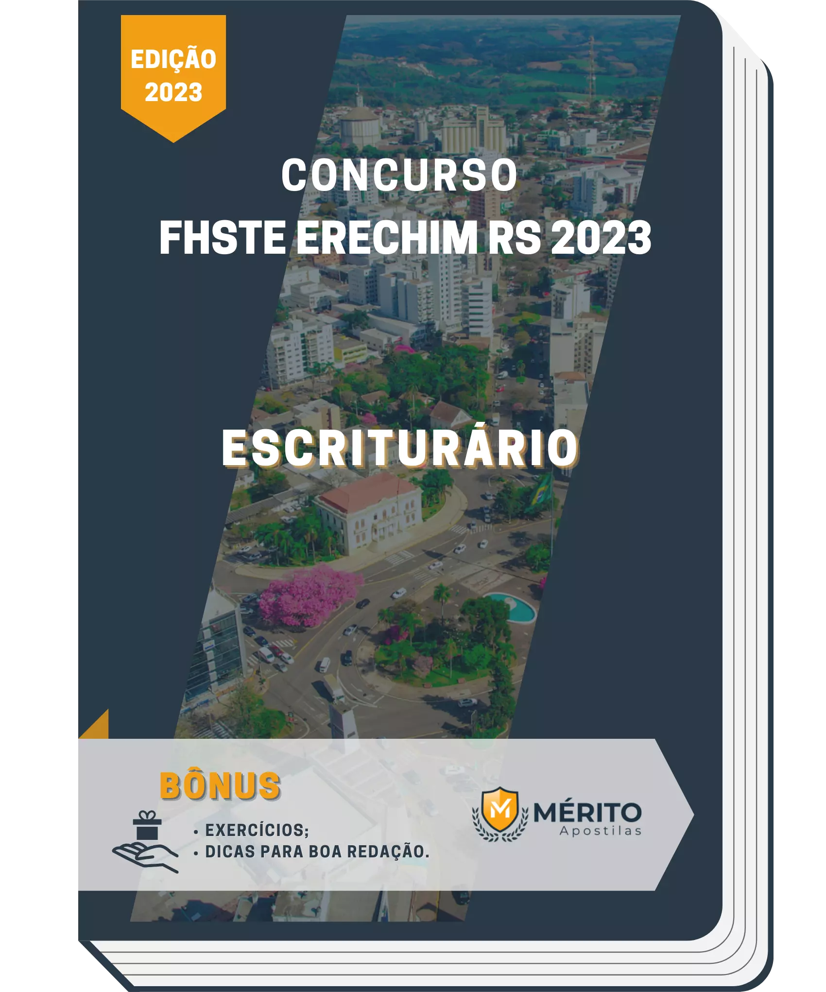 Apostila Escriturário Concurso FHSTE Erechim RS 2023