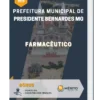 Apostila Farmacêutico Prefeitura de Presidente Bernardes MG 2023
