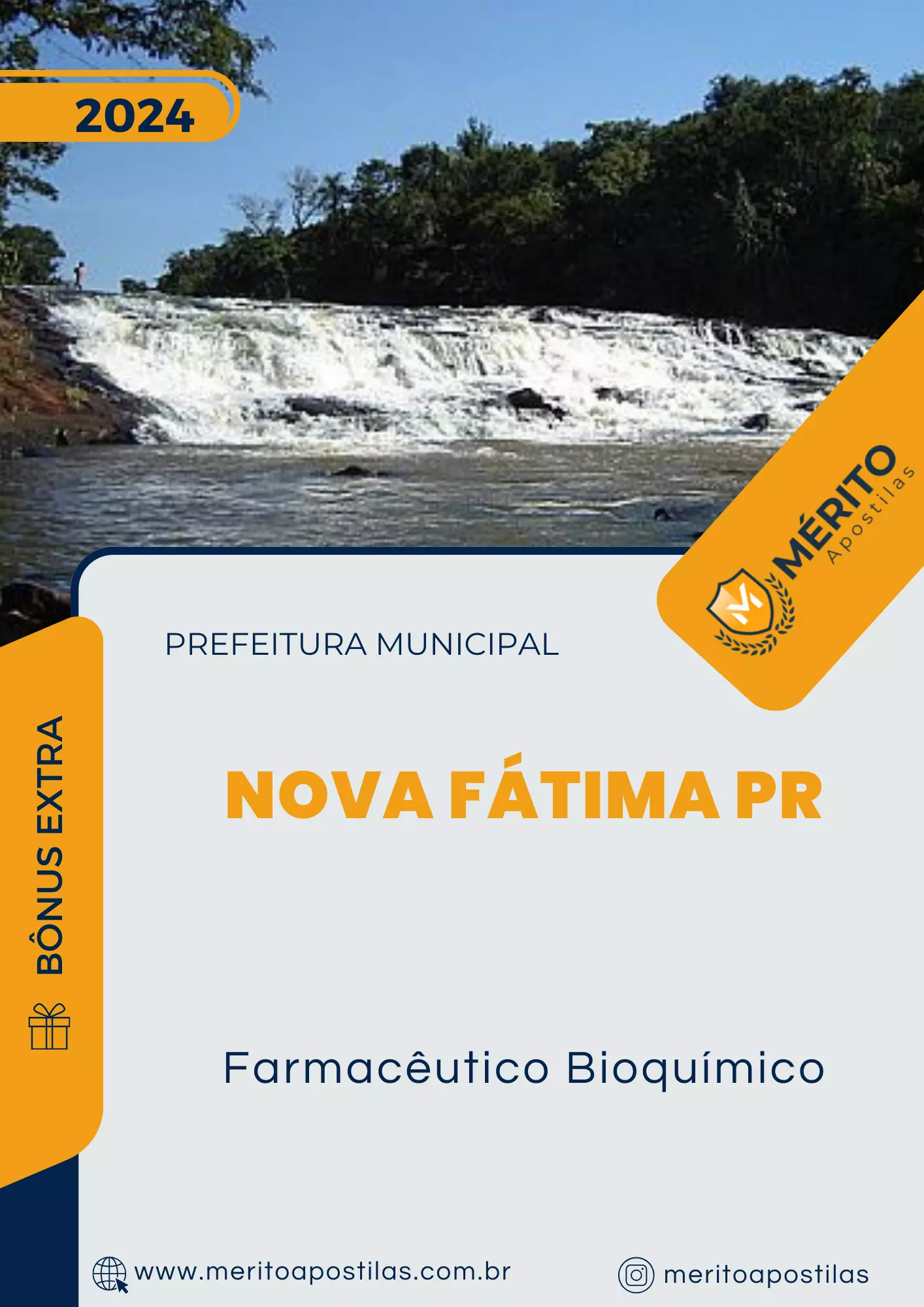 Apostila Farmacêutico Bioquímico Prefeitura de Nova Fátima PR 2024 – Mérito  Apostilas