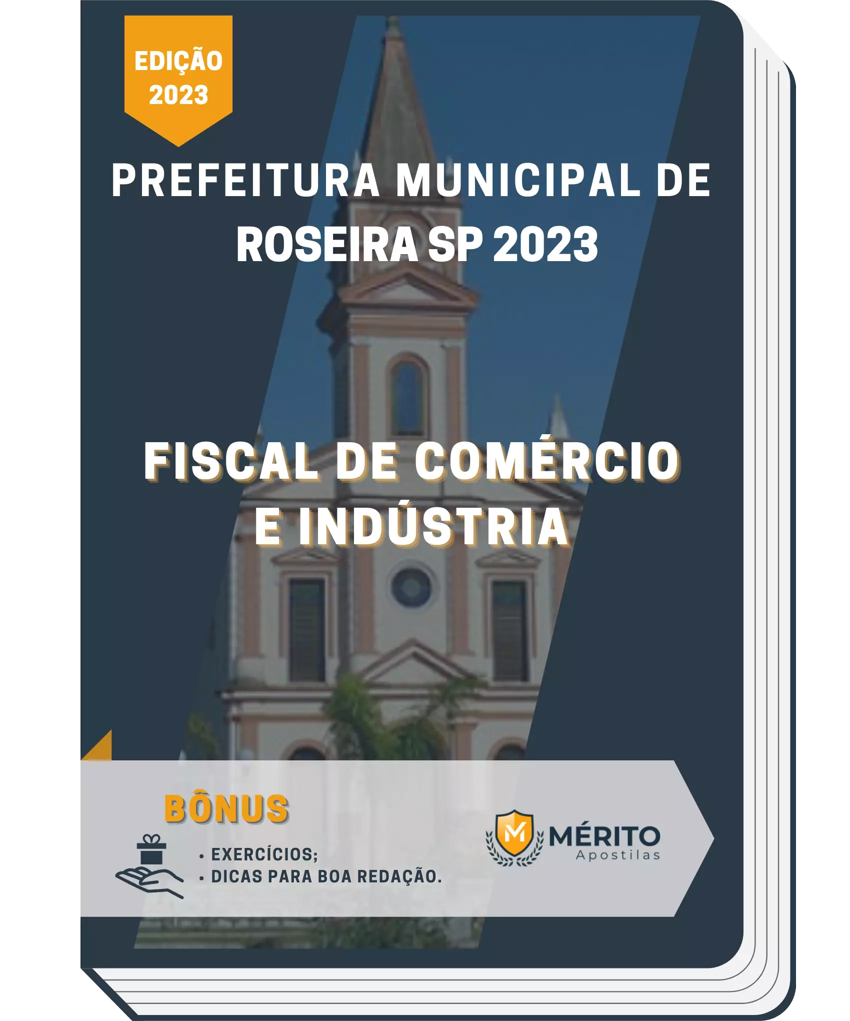 Apostila Fiscal De Comércio E Indústria Prefeitura de Roseira SP 2023