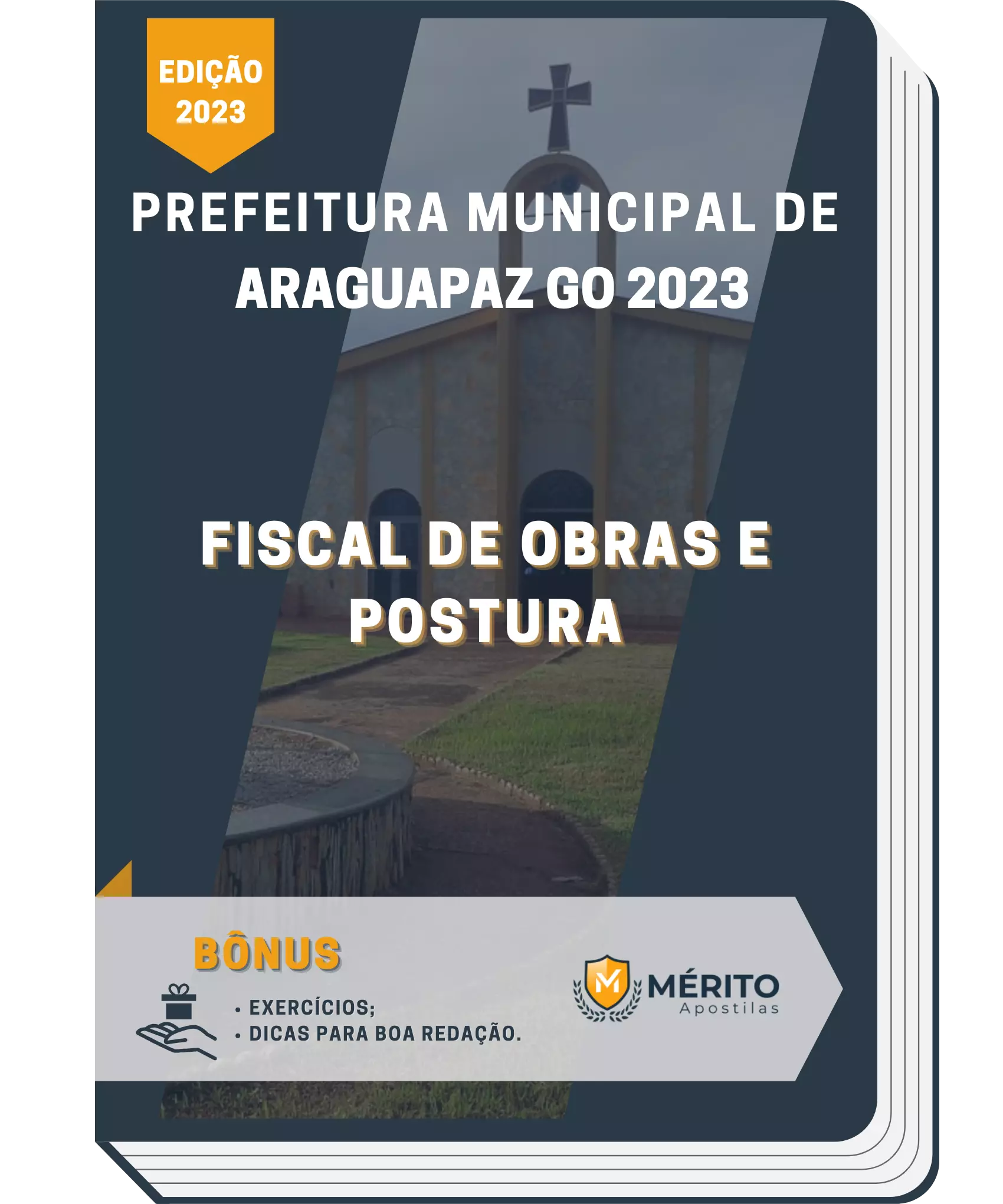 Apostila Fiscal De Obras E Postura Prefeitura de Araguapaz GO 2023