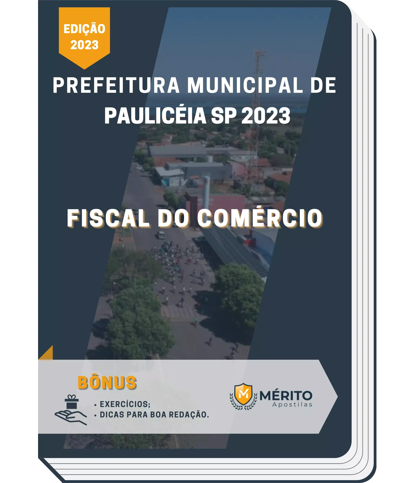 Apostila Fiscal Do Comércio Prefeitura de Paulicéia SP 2023