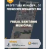 Apostila Fiscal Sanitário Municipal Prefeitura de Presidente Bernardes MG 2023