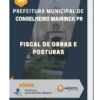 Apostila Fiscal de Obras e Posturas Prefeitura de Conselheiro Mairinck PR 2023