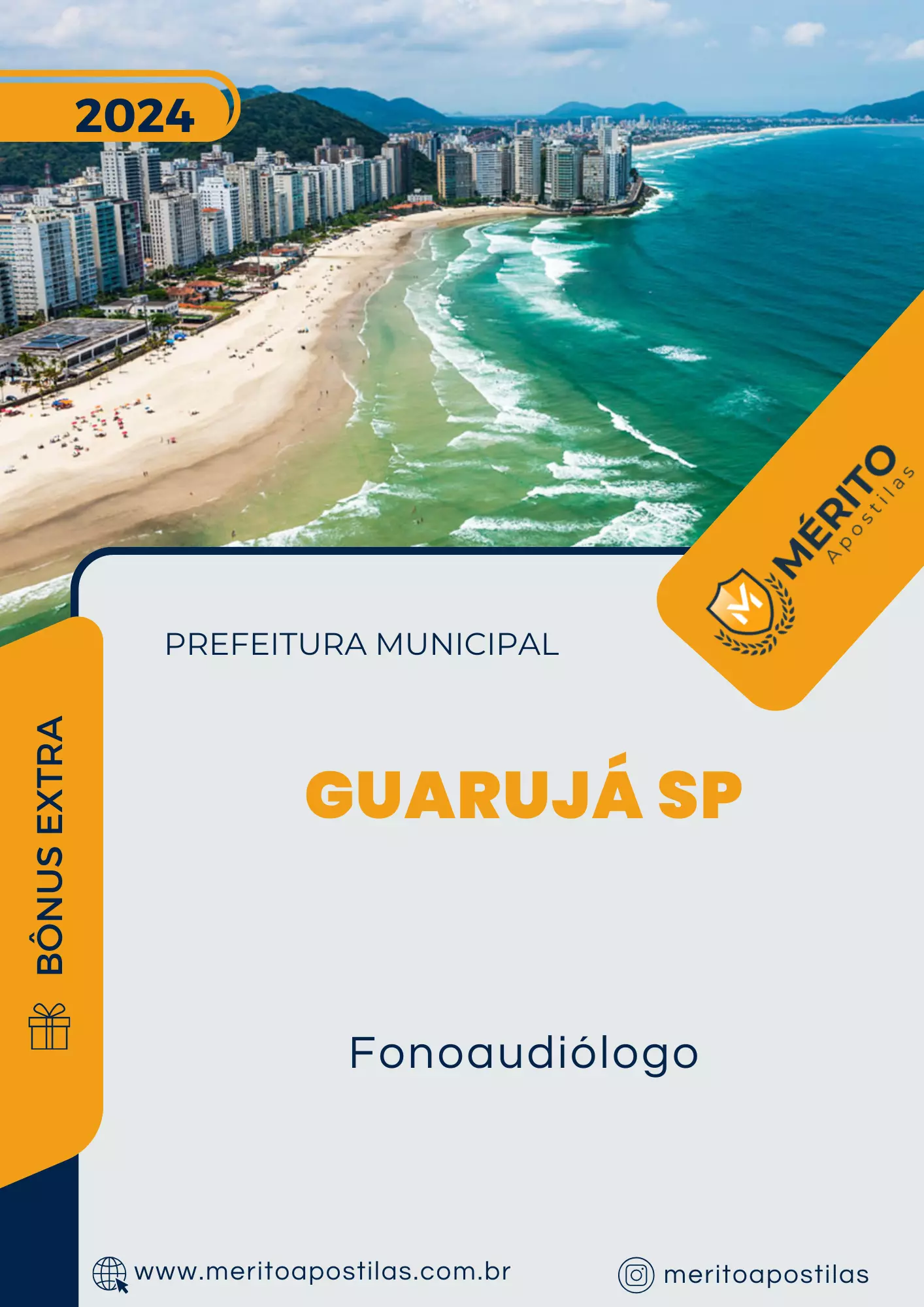 Apostila Fonoaudiólogo Prefeitura de Guarujá SP 2024