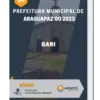 Apostila Gari Prefeitura de Araguapaz GO 2023