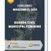 Apostila Guarda Civil Municipal Feminino Concurso Miracema RJ 2023