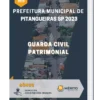Apostila Guarda Civil Patrimonial Prefeitura de Pitangueiras SP 2023