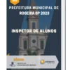 Apostila Inspetor De Alunos Prefeitura de Roseira SP 2023