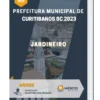Apostila Jardineiro Prefeitura de Curitibanos SC 2023