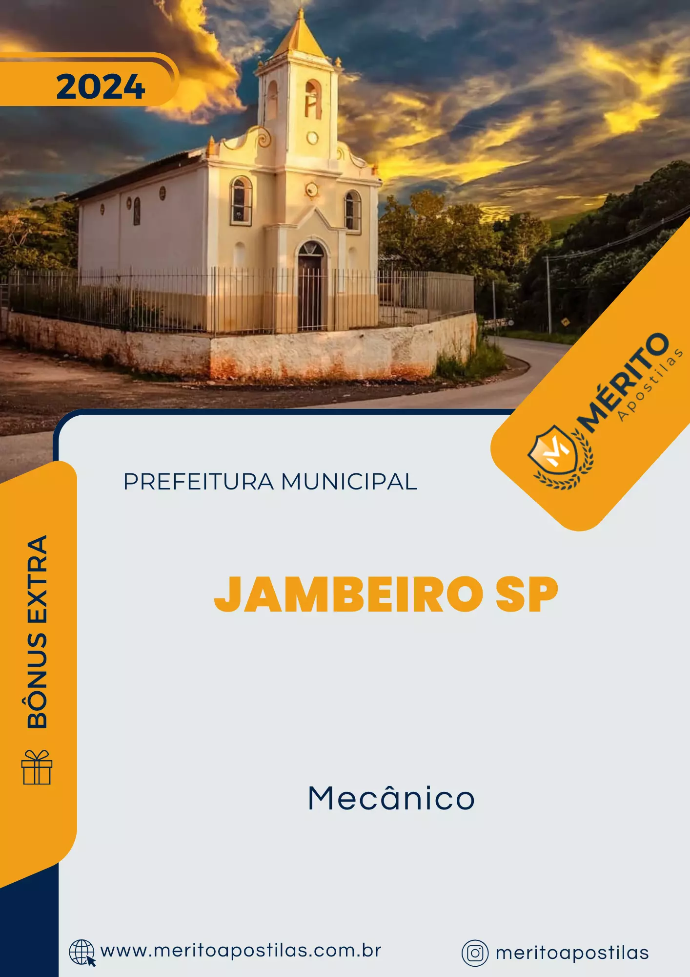 Apostila Mecânico Prefeitura Jambeiro SP 2024