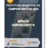 Apostila Médico Cardiologista Prefeitura de Campo do Brito SE 2023