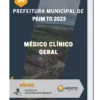 Apostila Médico Clínico Geral Prefeitura de Pium TO 2023