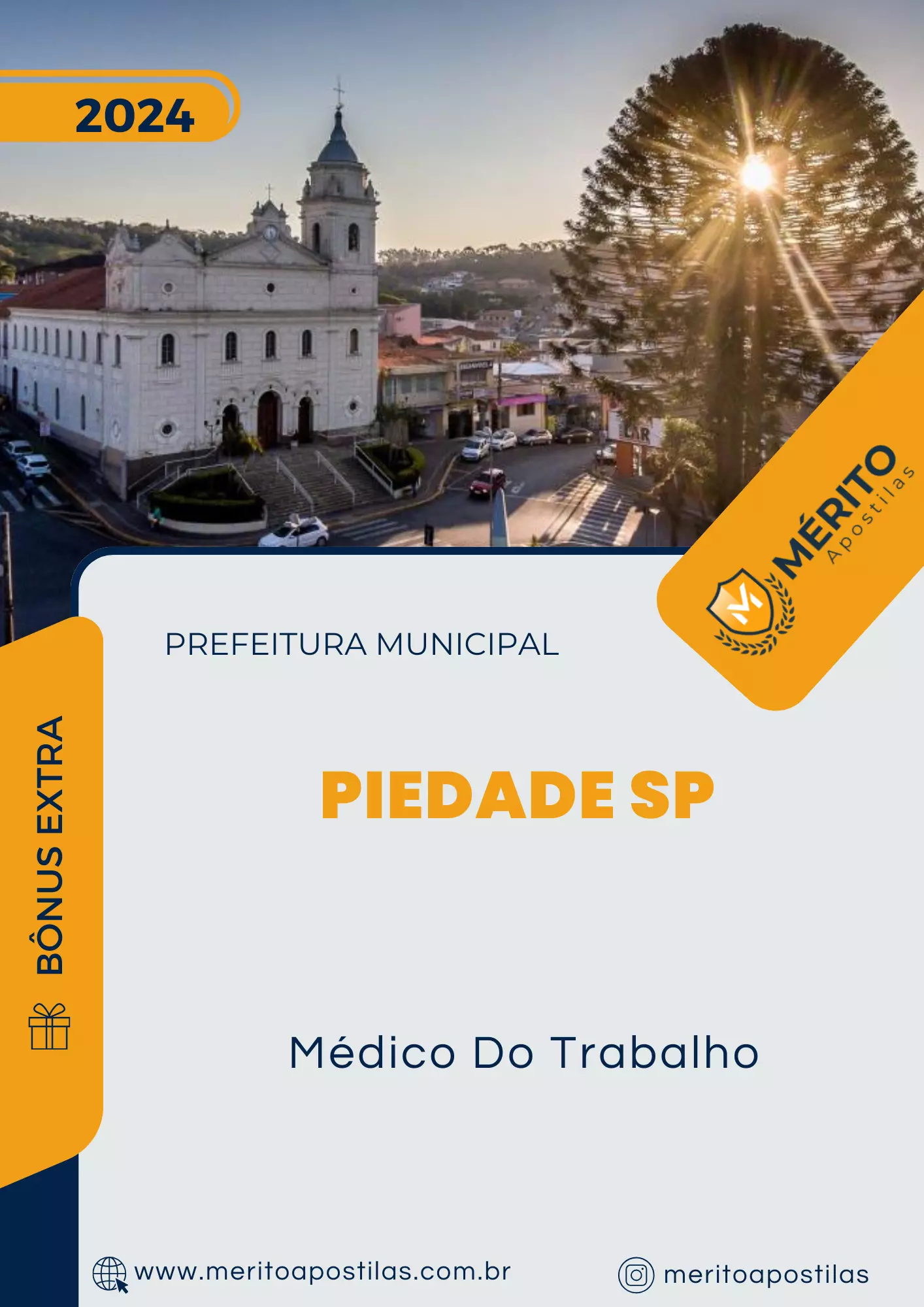 Apostila Médico Do Trabalho Prefeitura de Piedade SP 2024