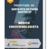 Apostila Médico Endocrinologista Prefeitura de Santa Rita do Passa Quatro SP 2024