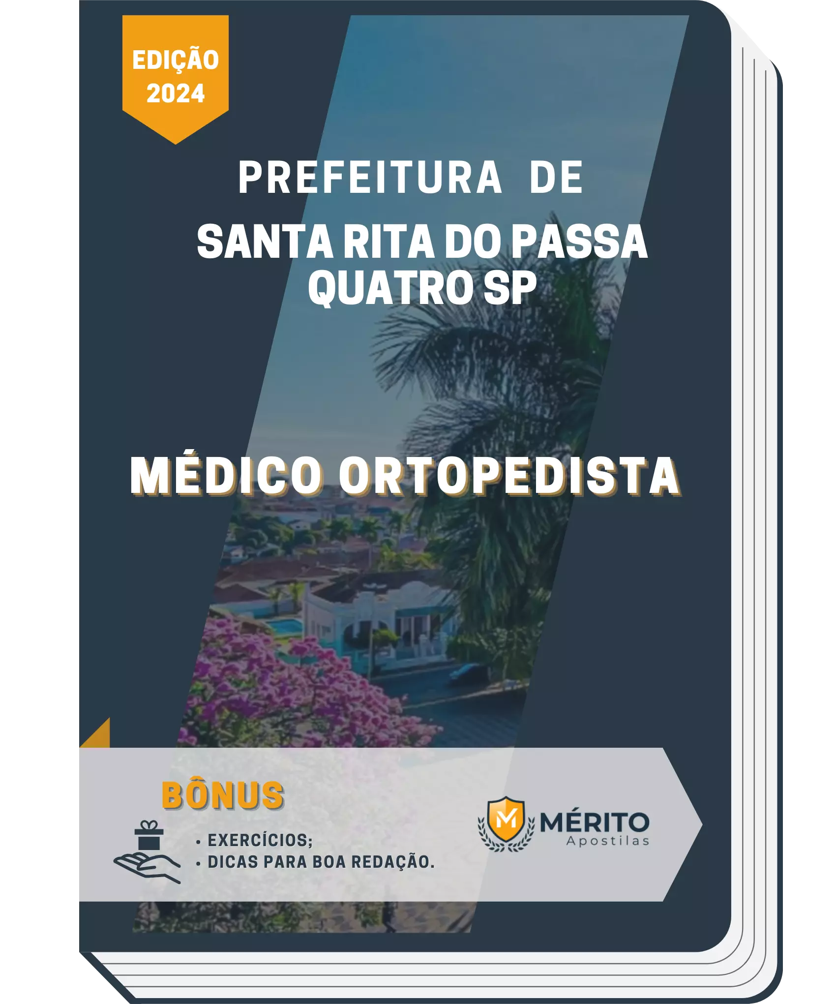 Apostila Médico Ortopedista Prefeitura de Santa Rita do Passa Quatro SP 2024