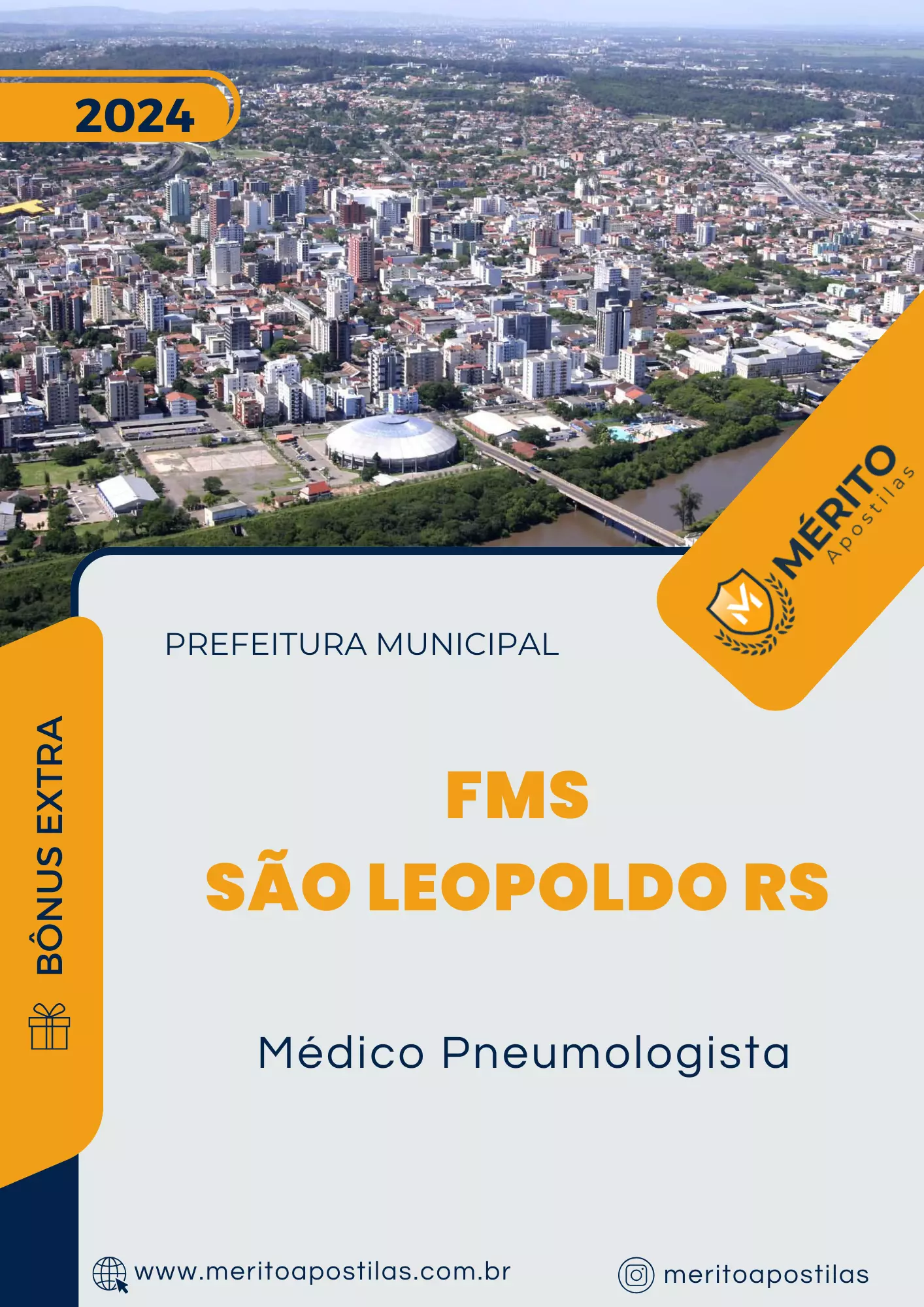 Apostila Médico Pneumologista Prefeitura de FMS São Leopoldo RS 2024