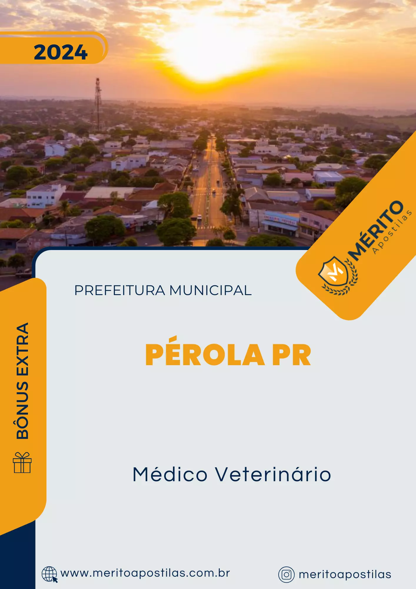 Apostila Médico Veterinário Prefeitura de Pérola PR 2024