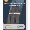 Apostila Merendeira Prefeitura de Gália SP 2023
