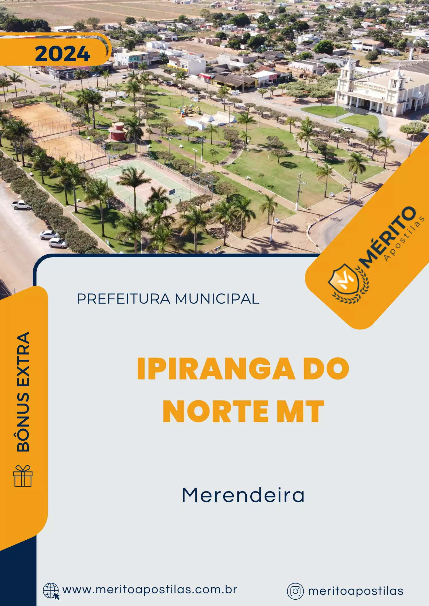 Apostila Merendeira Prefeitura de Ipiranga do Norte MT 2024