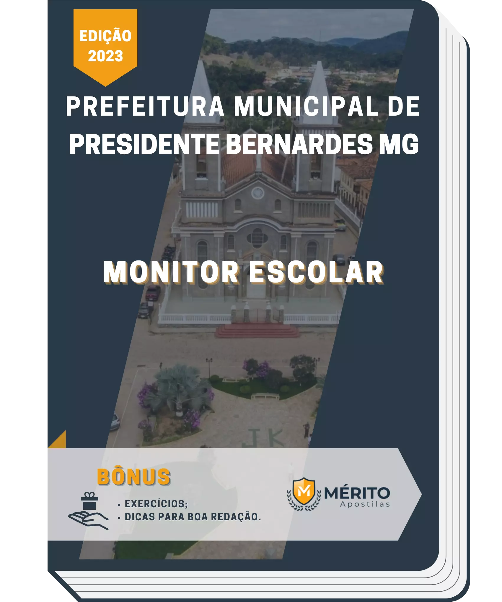 Apostila Monitor Escolar Prefeitura de Presidente Bernardes MG 2023