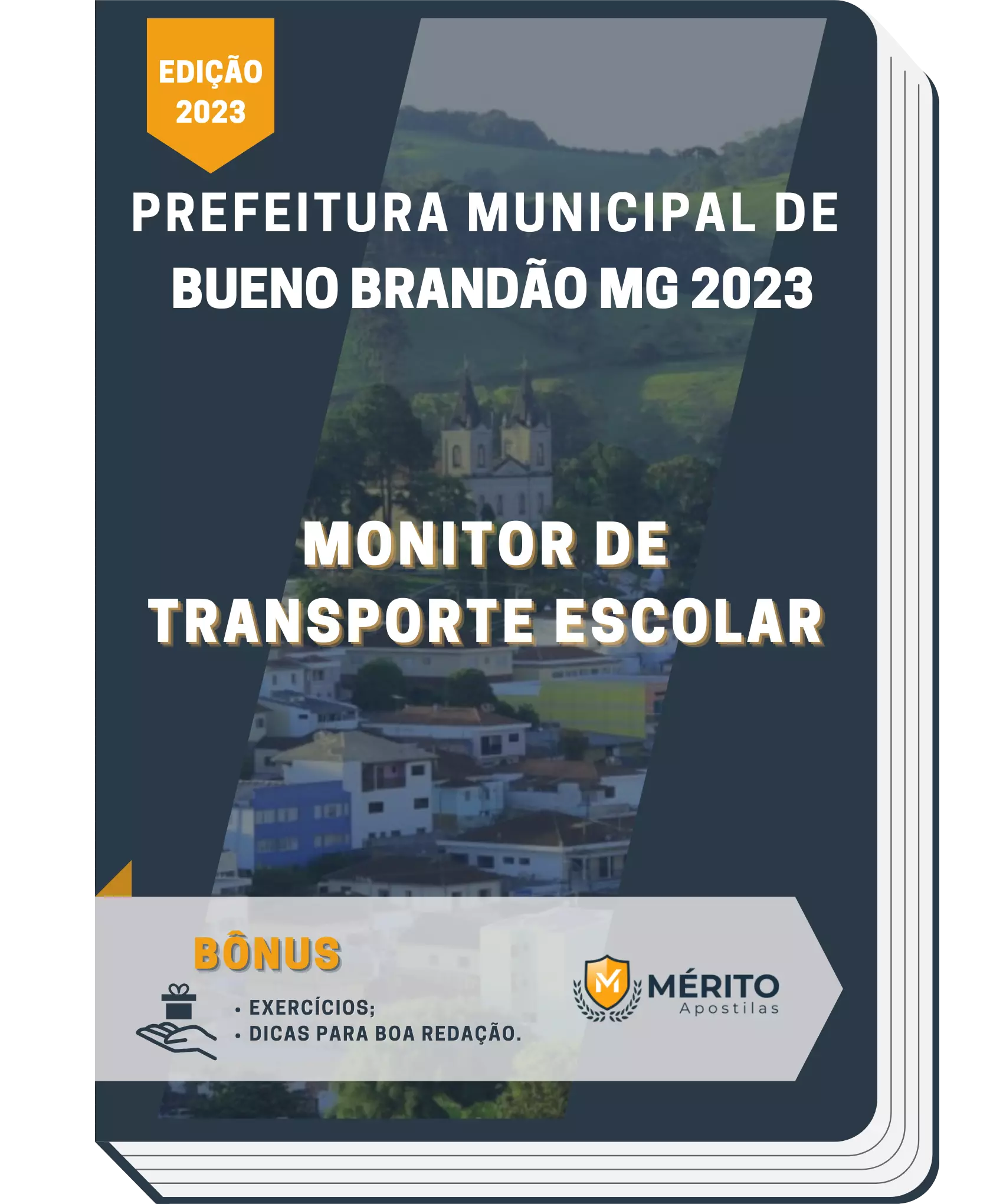 Apostila Monitor de Transporte Escolar Prefeitura de Bueno Brandão MG 2023