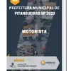 Apostila Motorista Prefeitura de Pitangueiras SP 2023