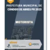 Apostila Motorista Prefeitura de Cândido de Abreu PR 2023
