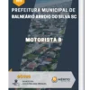 Apostila Motorista B Prefeitura de Balneário Arroio do Silva SC 2023