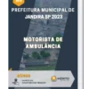 Apostila Motorista De Ambulância Prefeitura de Jandira SP 2023