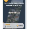 Apostila Motorista l Prefeitura de Vargem Alta ES 2023
