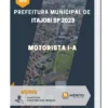 Apostila Motorista I-A Prefeitura de Itajobi SP 2023