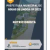 Apostila Nutricionista Prefeitura de Águas de Lindóia SP 2023