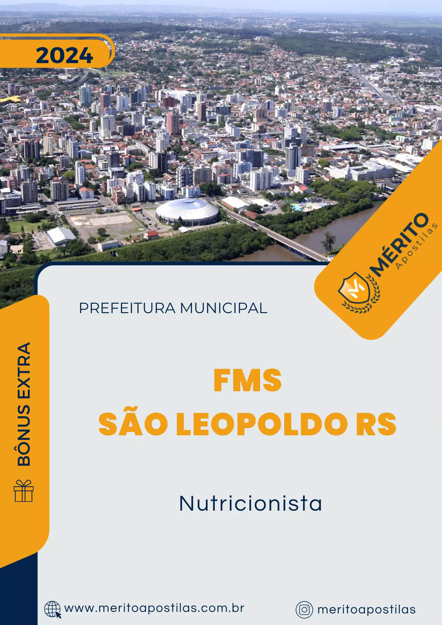 Apostila Nutricionista Prefeitura de FMS São Leopoldo RS 2024
