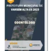 Apostila Odontólogo Prefeitura de Vargem Alta ES 2023
