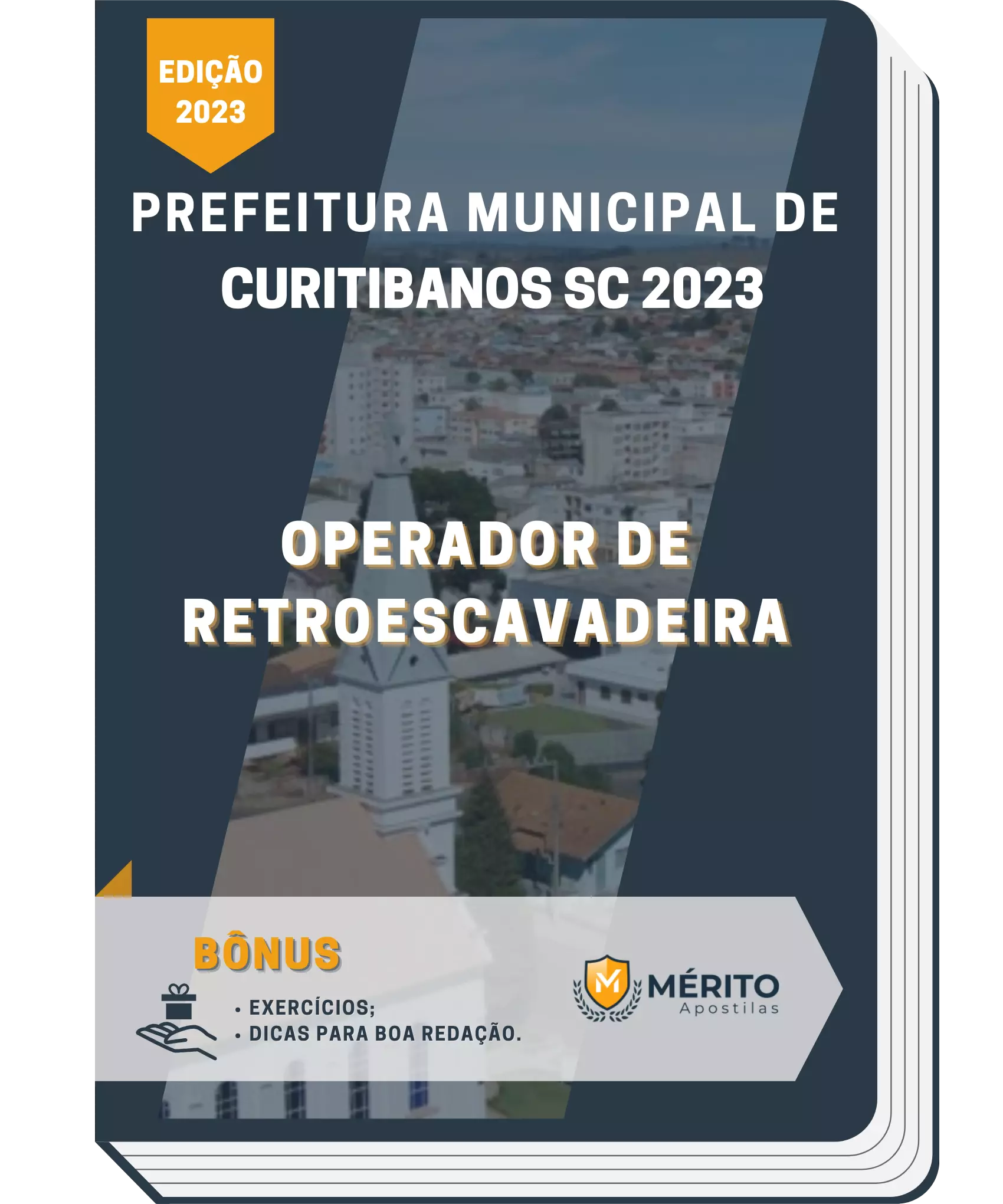 Apostila Operador de Retroescavadeira Prefeitura de Curitibanos SC 2023