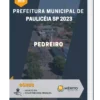 Apostila Pedreiro Prefeitura de Paulicéia SP 2023