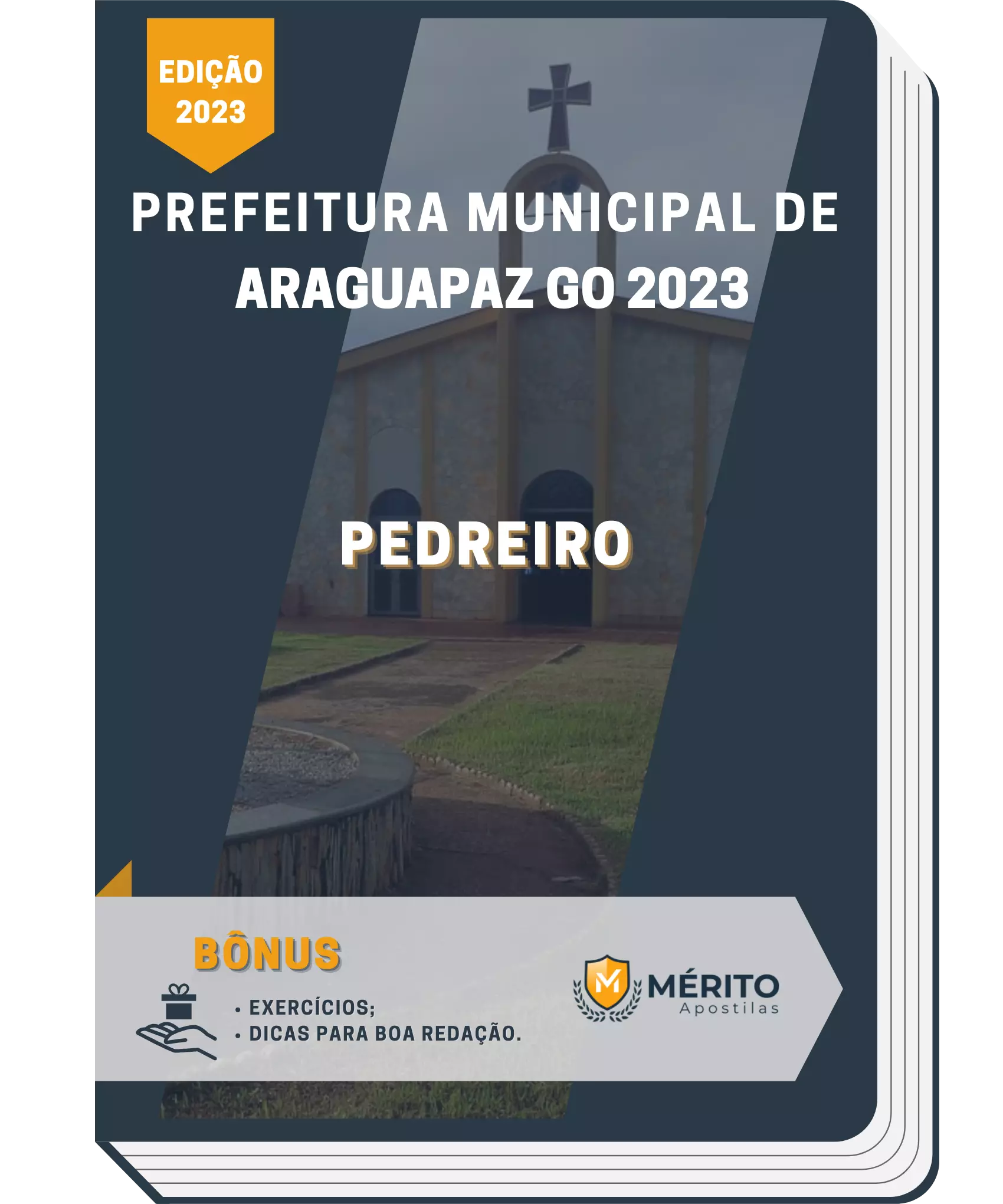 Apostila Pedreiro Prefeitura de Araguapaz GO 2023